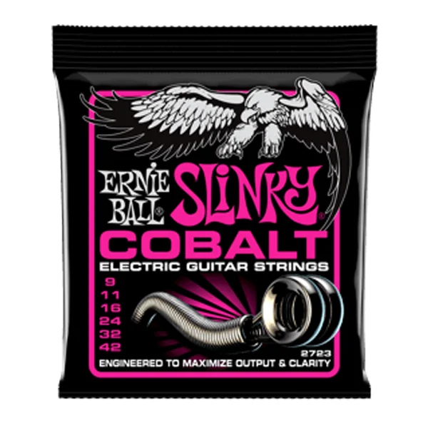Bad String Ernie Ball P02723 Super Slinky Cobalt Electric Guitar Strings - Barbad ...